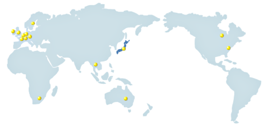 MGAC Network Map